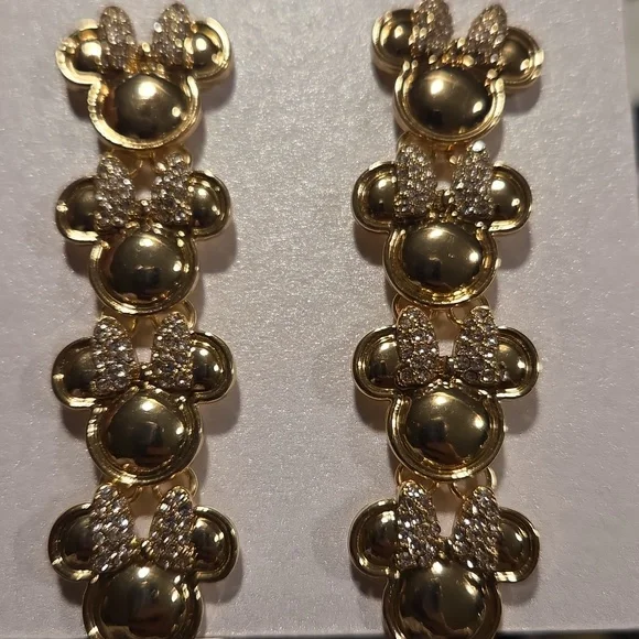 Disney MINNIE MOUSE Baublebar Earrongs NWT - Picture 4 of 6